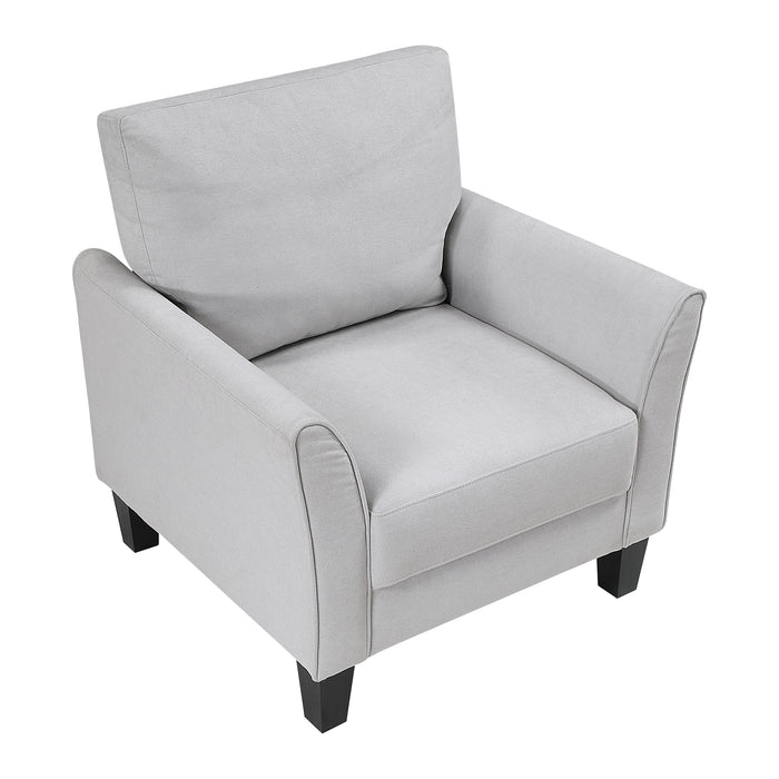 OakvillePark Islewyn Textured Fabric Chair