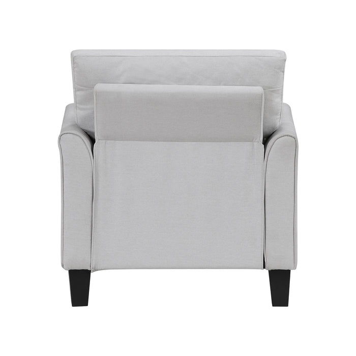 OakvillePark Islewyn Textured Fabric Chair