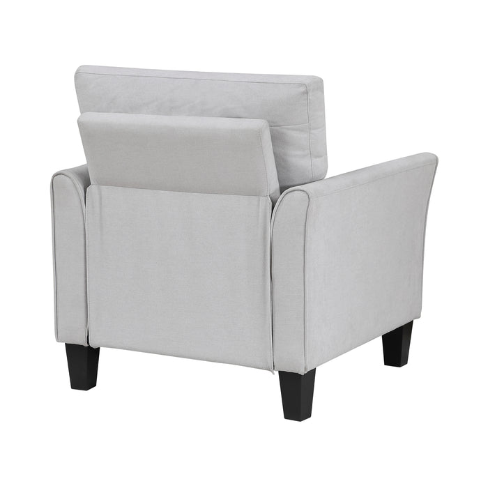 OakvillePark Islewyn Textured Fabric Chair