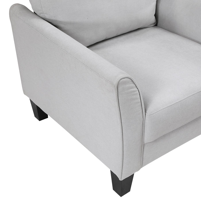 OakvillePark Islewyn Textured Fabric Chair