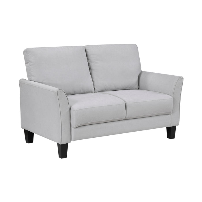 OakvillePark Islewyn Textured Fabric Loveseat