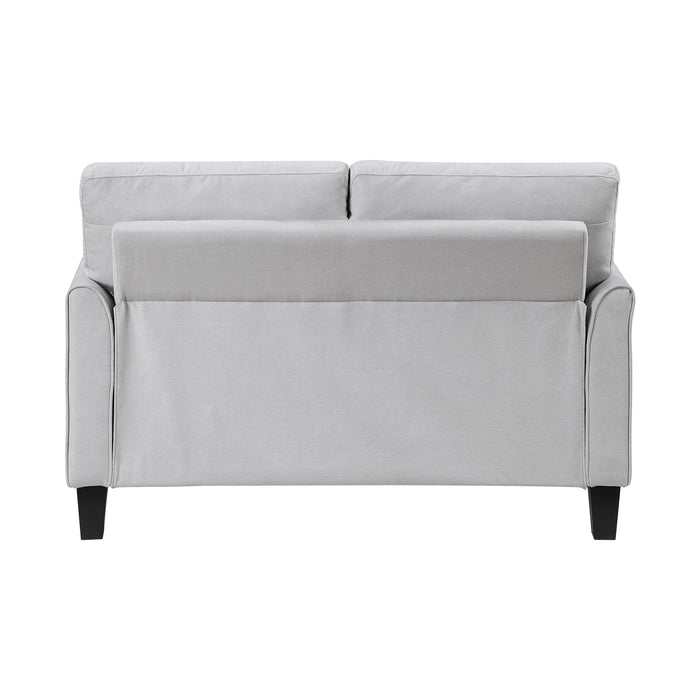 OakvillePark Islewyn Textured Fabric Loveseat