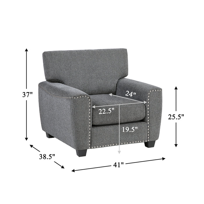 OakvillePark Eldertide Chenille Chair