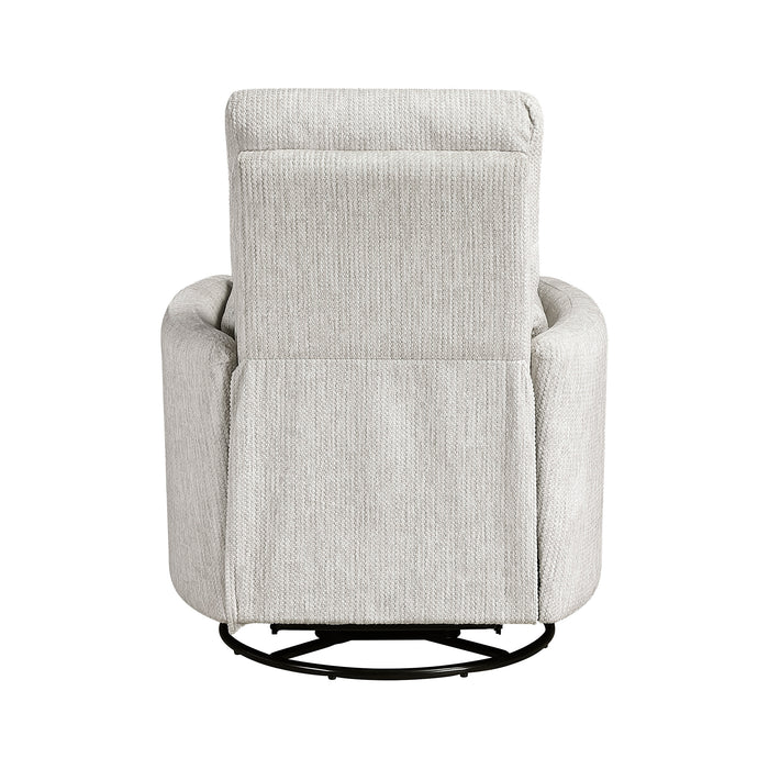 OakvillePark Arven Microfiber Swivel Glider Manual Recliner