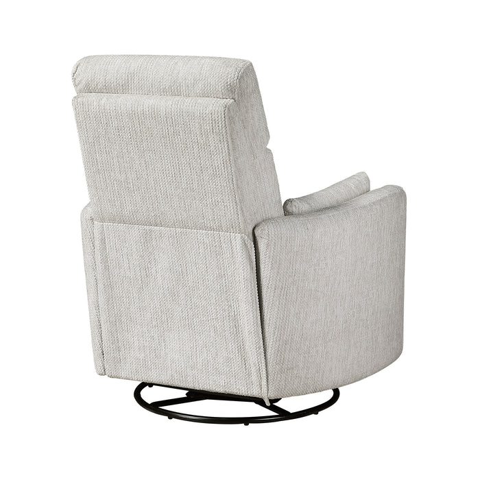 OakvillePark Arven Microfiber Swivel Glider Manual Recliner