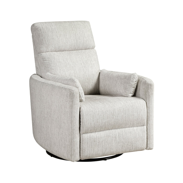 OakvillePark Arven Microfiber Swivel Glider Manual Recliner
