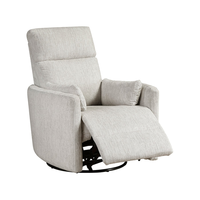 OakvillePark Arven Microfiber Swivel Glider Manual Recliner