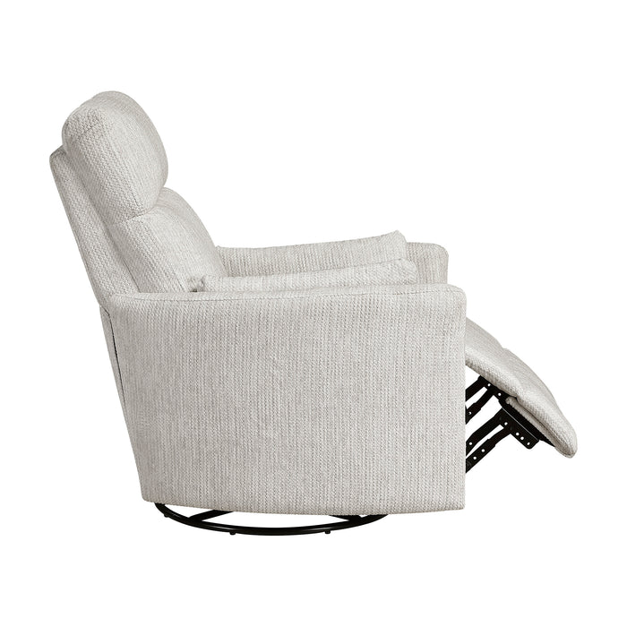 OakvillePark Arven Microfiber Swivel Glider Manual Recliner
