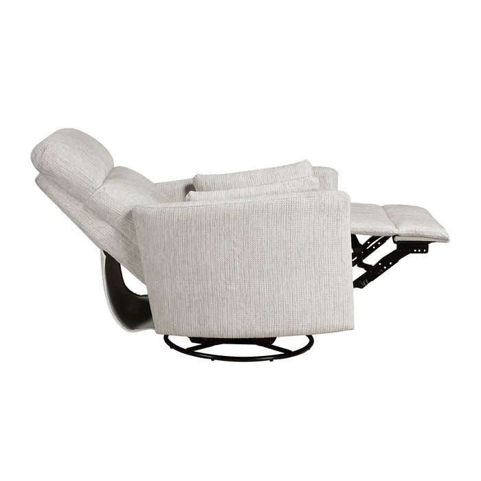 OakvillePark Arven Microfiber Swivel Glider Manual Recliner