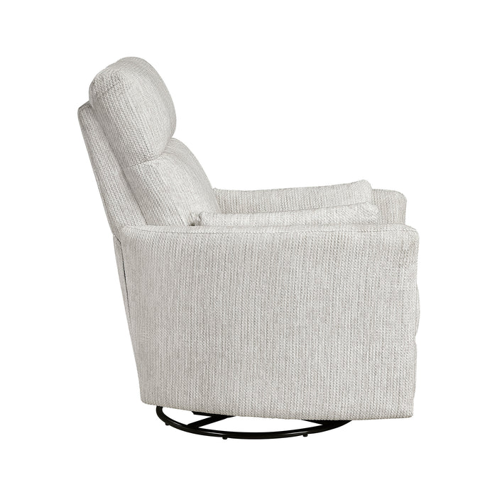 OakvillePark Arven Microfiber Swivel Glider Manual Recliner