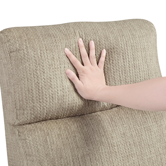 OakvillePark Arven Microfiber Swivel Glider Manual Recliner