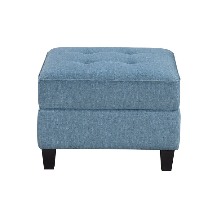 OakvillePark Silvercross Textured Fabric Ottoman with Storage