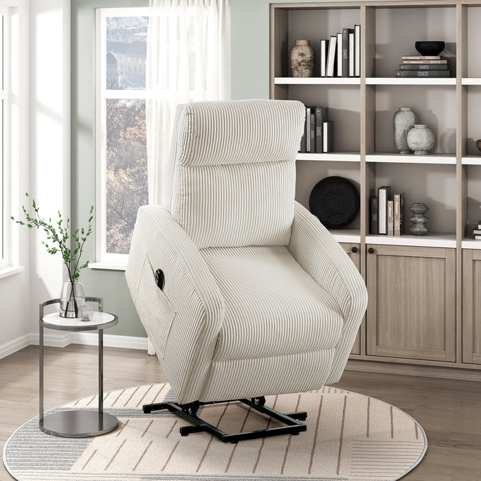 OakvillePark Niven Corduroy Power Lift Chair