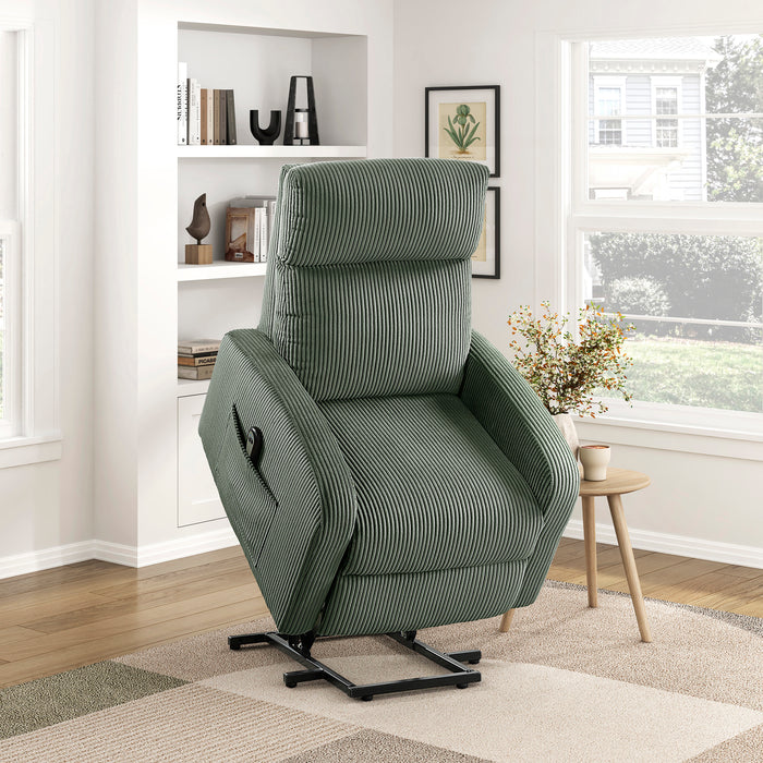 OakvillePark Niven Corduroy Power Lift Chair