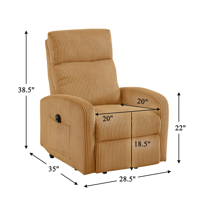OakvillePark Niven Corduroy Power Lift Chair