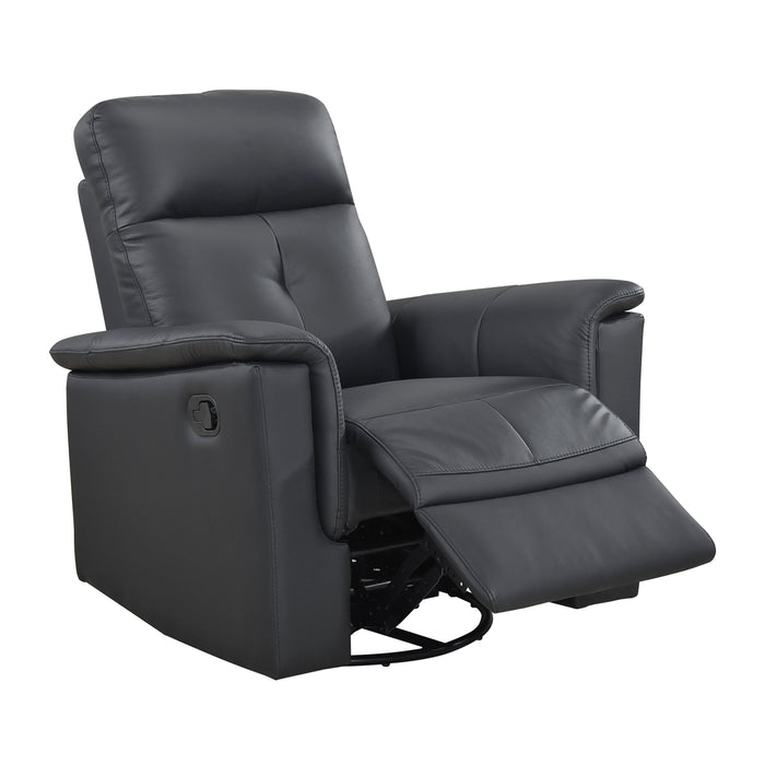 OakvillePark Willowmar Leather Swivel Glider Recliner