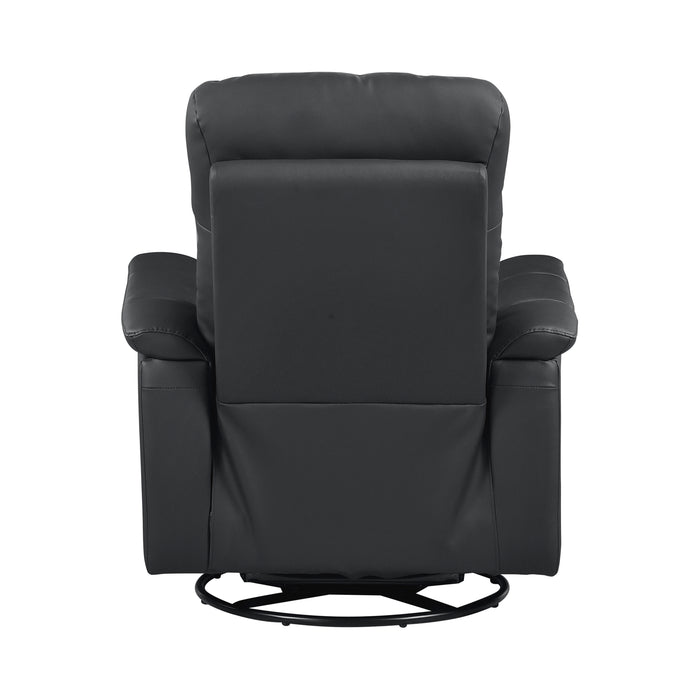 OakvillePark Willowmar Leather Swivel Glider Recliner