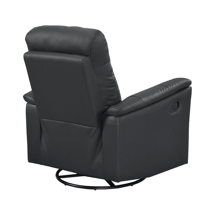 OakvillePark Willowmar Leather Swivel Glider Recliner