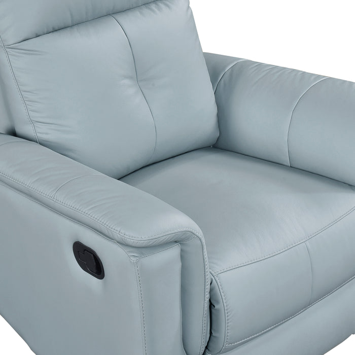 OakvillePark Willowmar Leather Swivel Glider Recliner