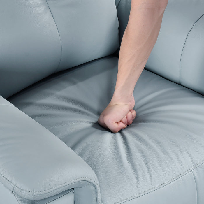 OakvillePark Willowmar Leather Swivel Glider Recliner