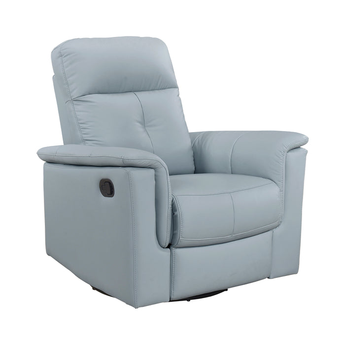 OakvillePark Willowmar Leather Swivel Glider Recliner