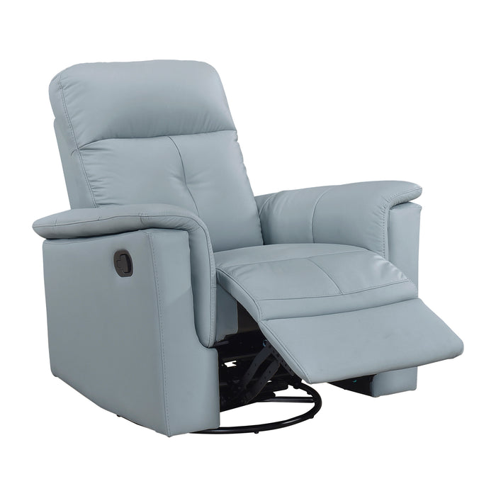 OakvillePark Willowmar Leather Swivel Glider Recliner