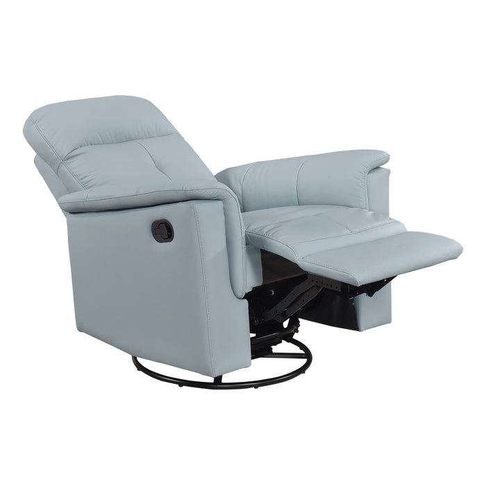 OakvillePark Willowmar Leather Swivel Glider Recliner