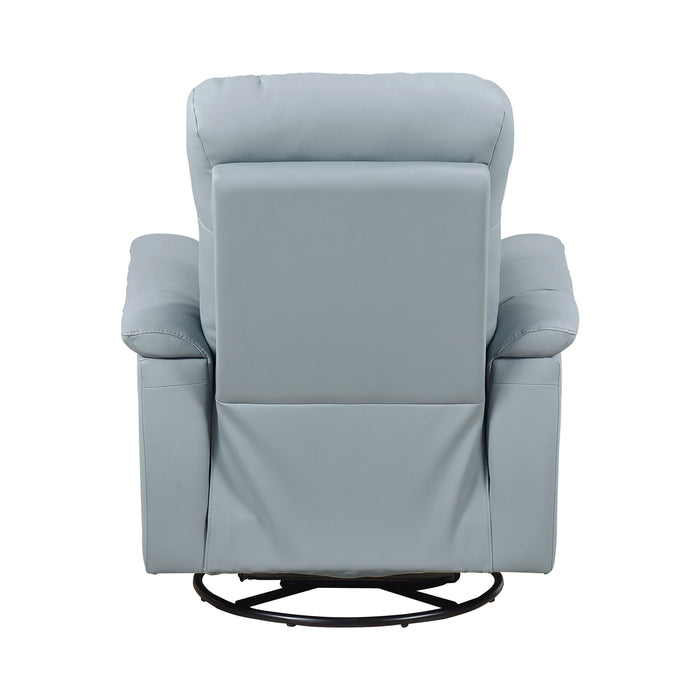 OakvillePark Willowmar Leather Swivel Glider Recliner