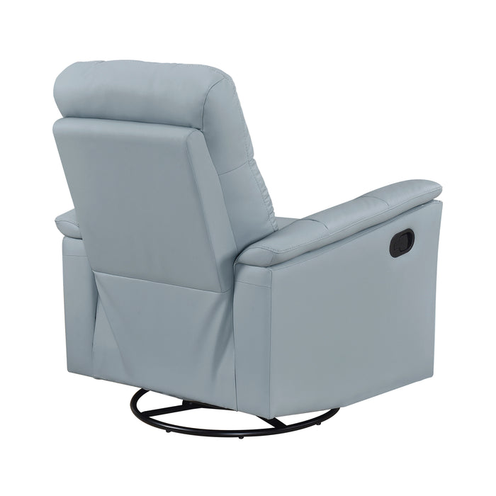 OakvillePark Willowmar Leather Swivel Glider Recliner