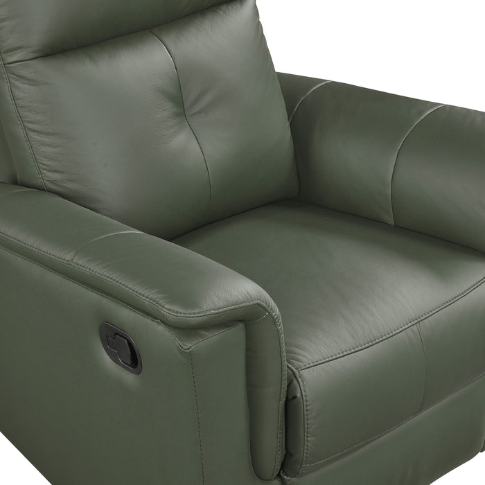 OakvillePark Willowmar Leather Swivel Glider Recliner