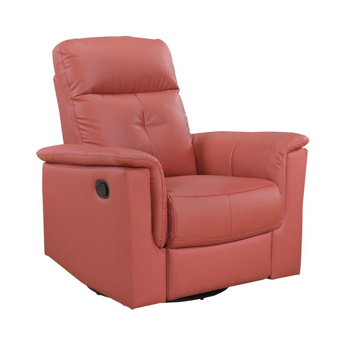 OakvillePark Willowmar Leather Swivel Glider Recliner