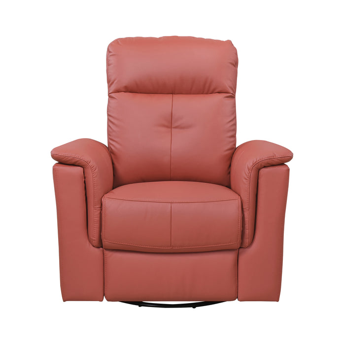 OakvillePark Willowmar Leather Swivel Glider Recliner
