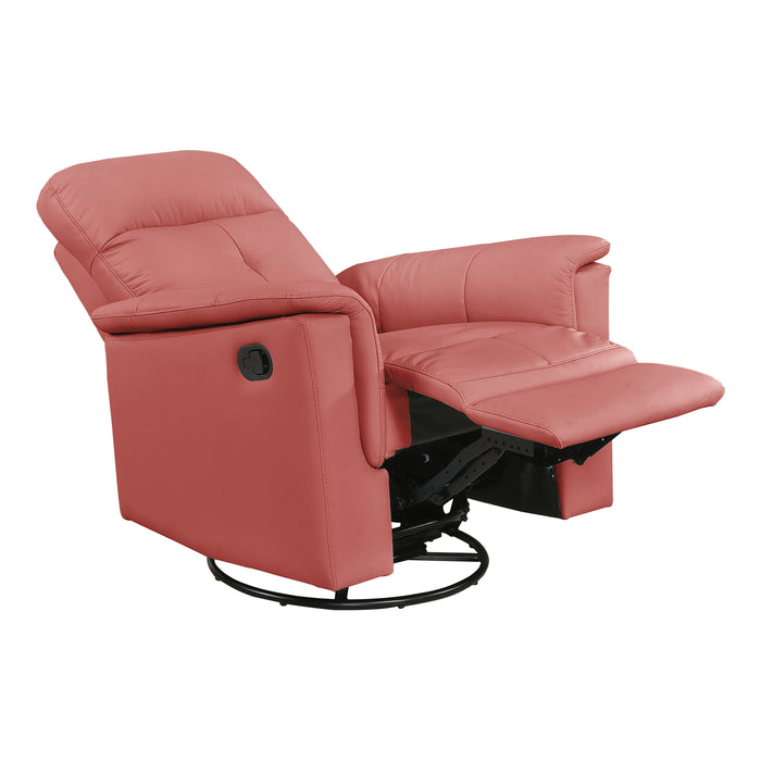 OakvillePark Willowmar Leather Swivel Glider Recliner