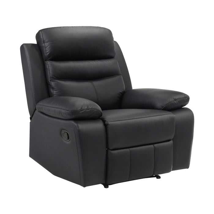OakvillePark Blossomreach Leather Match Manual Recliner