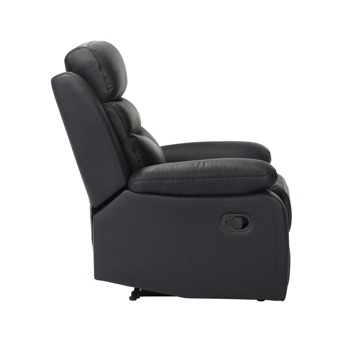 OakvillePark Blossomreach Leather Match Manual Recliner