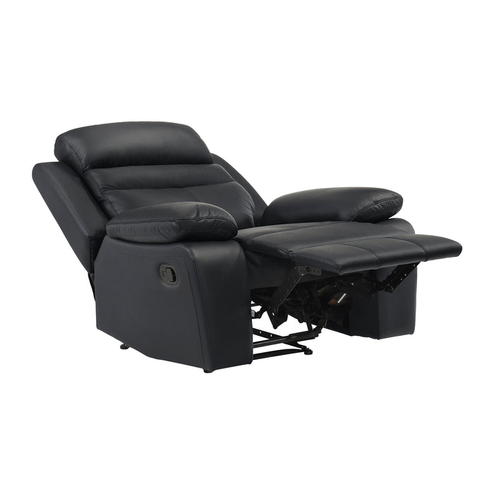 OakvillePark Blossomreach Leather Match Manual Recliner