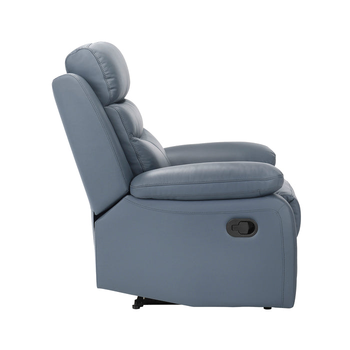 OakvillePark Blossomreach Leather Match Manual Recliner