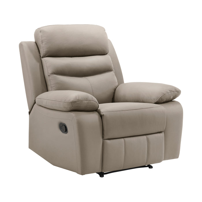 OakvillePark Blossomreach Leather Match Manual Recliner