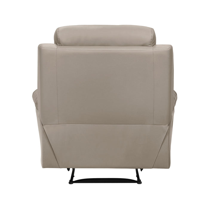 OakvillePark Blossomreach Leather Match Manual Recliner