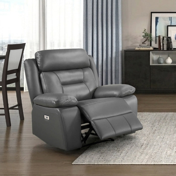 OakvillePark Trevellan Leather Match Power Recliner