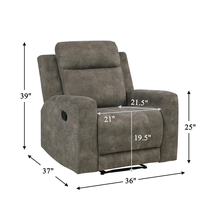 OakvillePark Faerwyn Microfiber Recliner