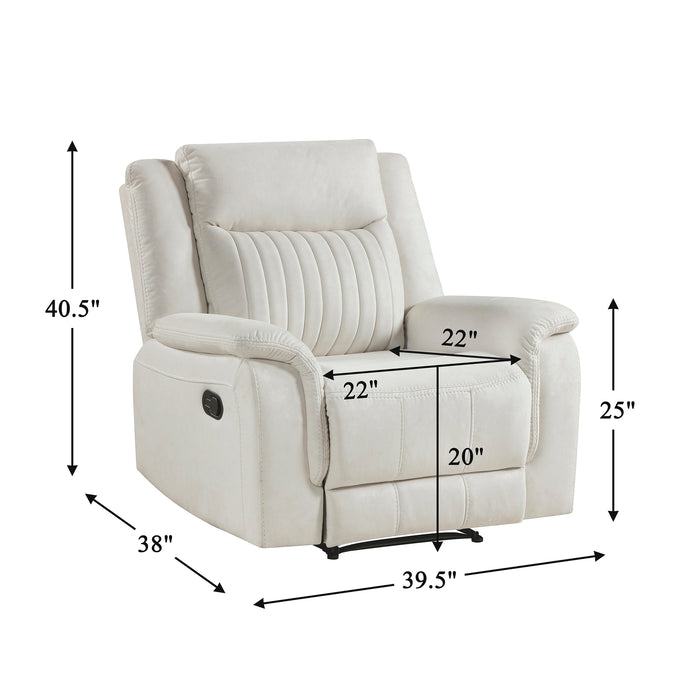 OakvillePark Virelle Microfiber Recliner
