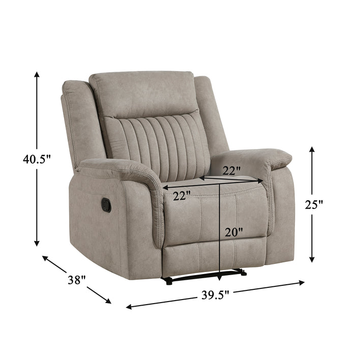 OakvillePark Virelle Microfiber Recliner