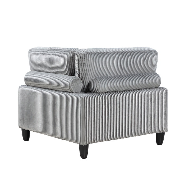 OakvillePark Caden Corduroy / Microfiber Corner Seat