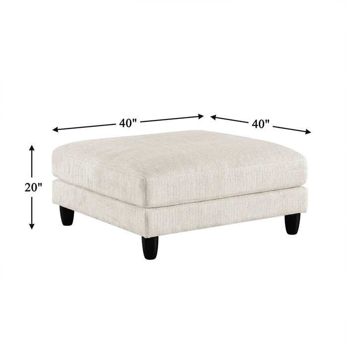 OakvillePark Caden Corduroy / Microfiber Ottoman