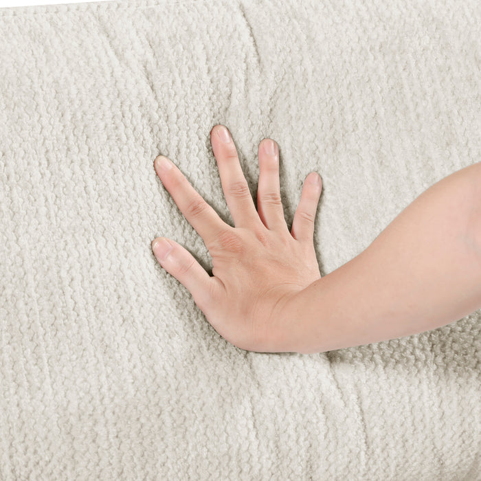 OakvillePark Caden Corduroy / Microfiber Armless Chair