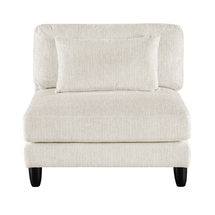 OakvillePark Caden Corduroy / Microfiber Armless Chair