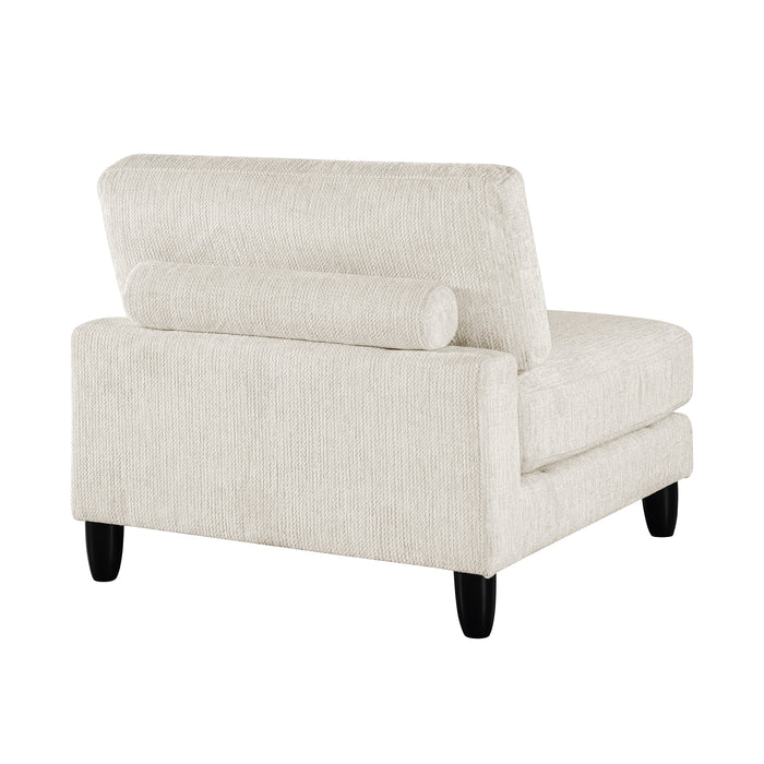 OakvillePark Caden Corduroy / Microfiber Armless Chair