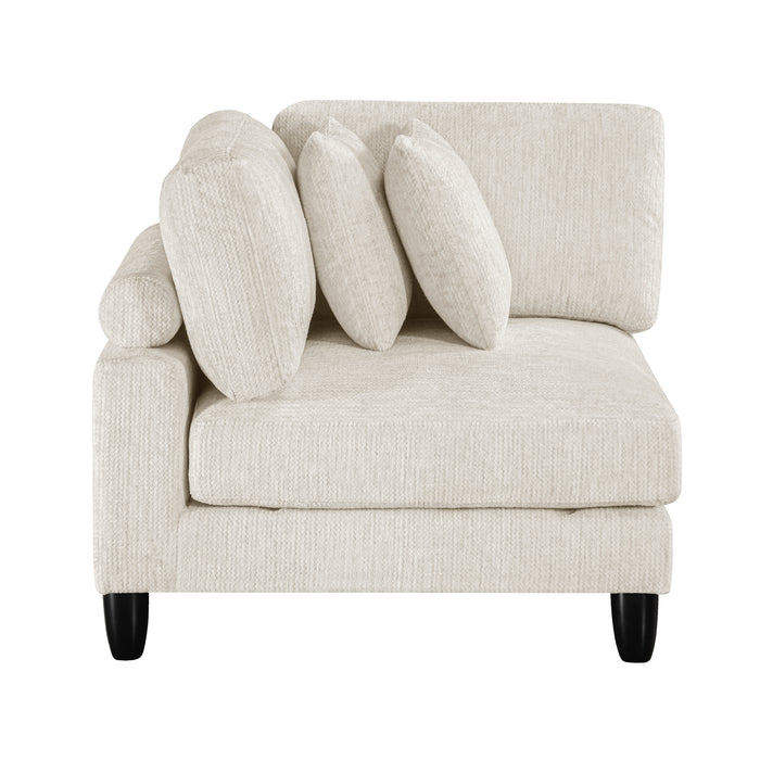 OakvillePark Caden Corduroy / Microfiber Corner Seat
