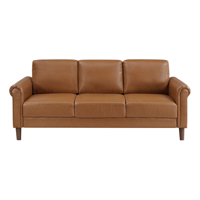 OakvillePark Marlinth Faux Leather Sofa